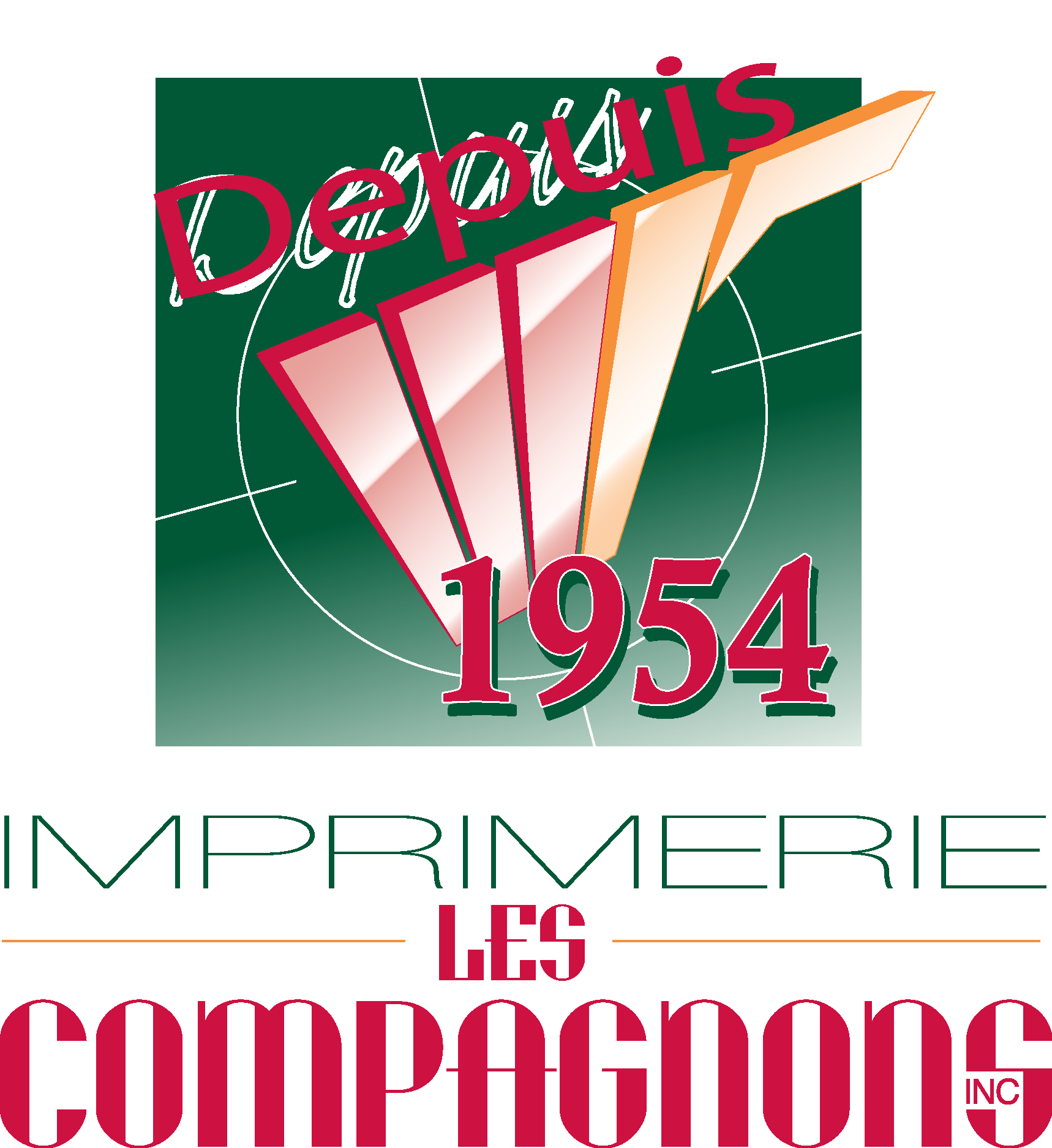 Imprimerie Les Compagnons Logo Vector Logo